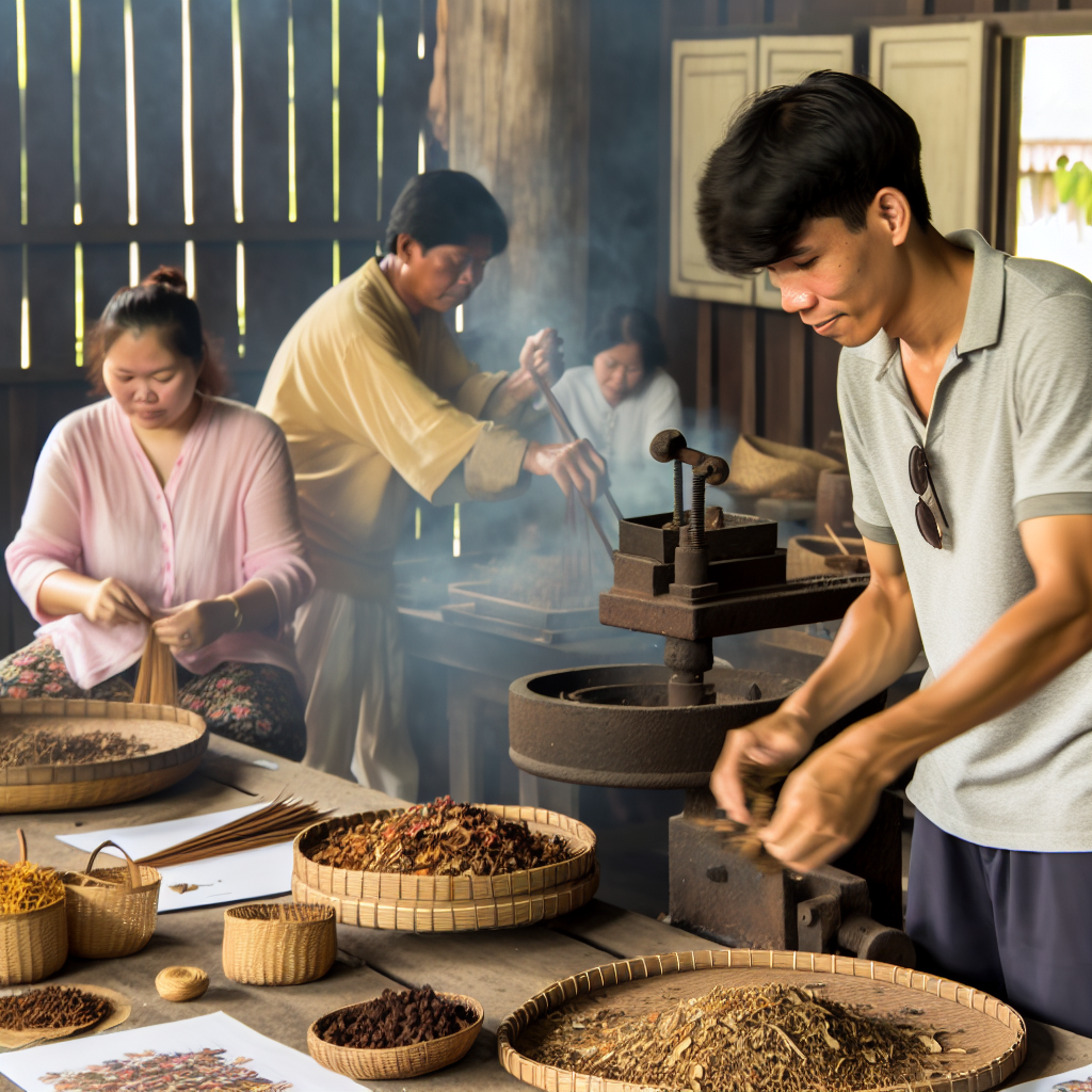 Traditional Incense Making